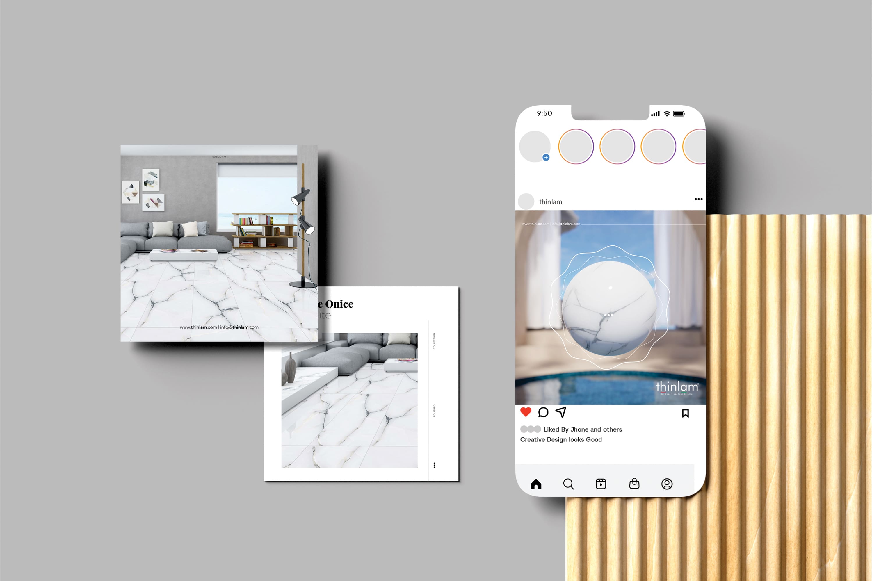 Acrylic Laminate Design