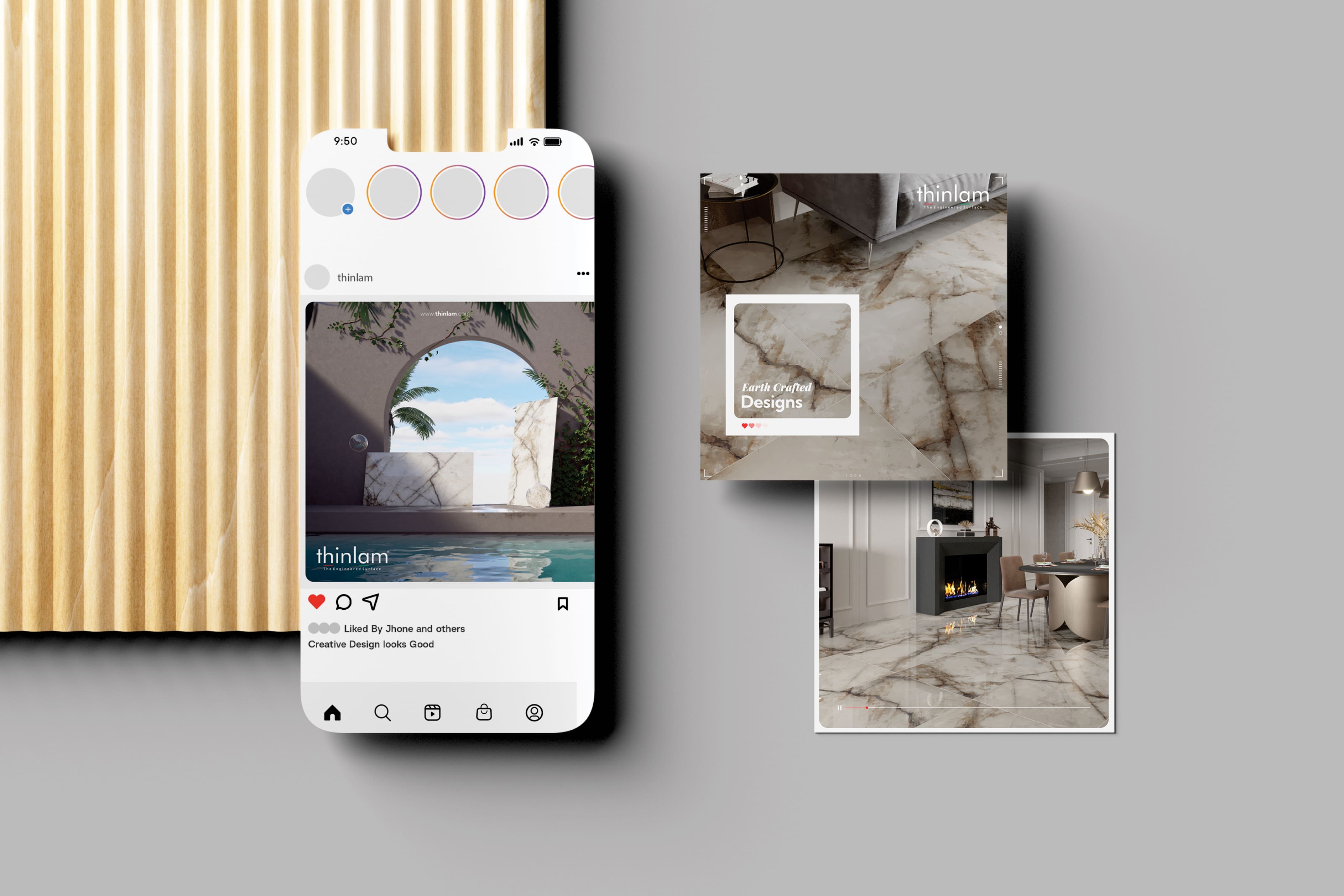 Acrylic Laminate Design